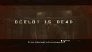 The Time Paradox screen will appear after you kill Ocelot (Image via Konami)